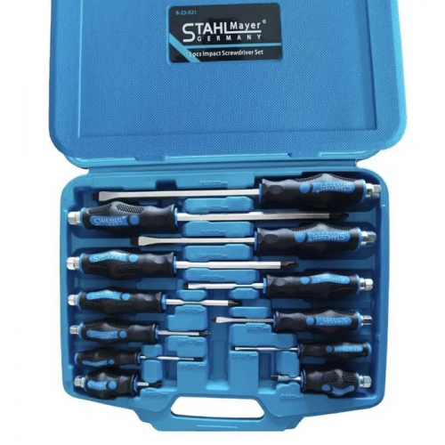 КОМПЛЕКТ УДАРНИ ОТВЕРТКИ 12 ЧАСТИ STAHLMAYER