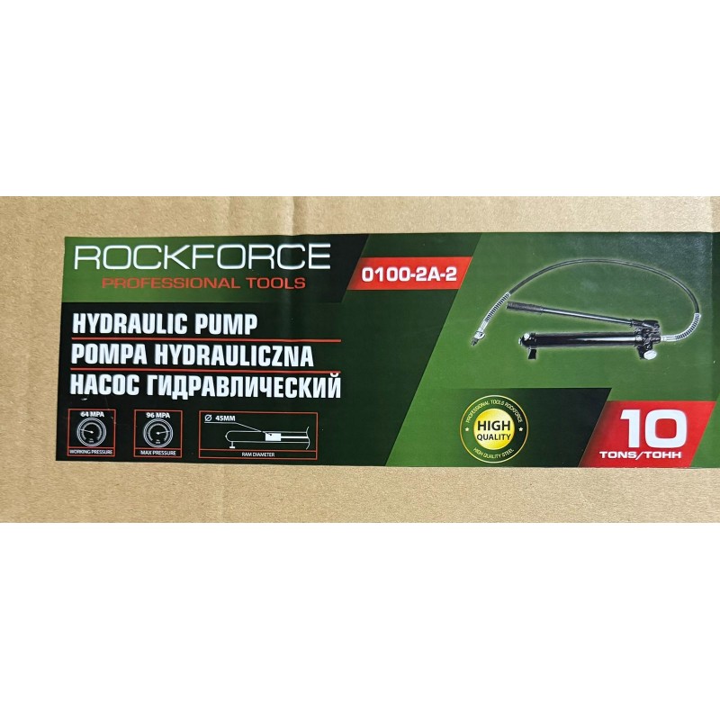 Хидравлична помпа 10 тона ROCKFORCE , RF-0100-2A-2 - цена