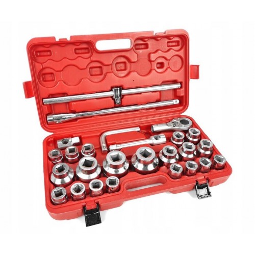 Комплект инструменти 26 части, дванадесетостенно 3/4″ & 1″ ,21-65mm.. Гедоре камионско