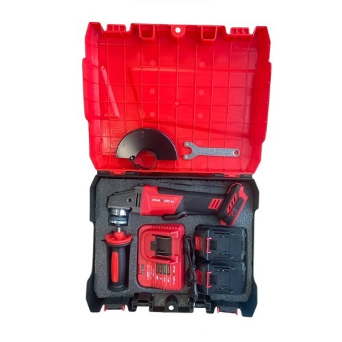 Акумулаторен ъглошлайф 36V 8Ah 125 мм KraftRoyal Red Mx Fuel