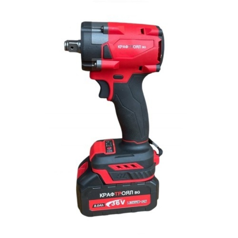 Акумулаторен гайковерт 36V 8Ah KraftRoyal Red Mx Fuel - цена