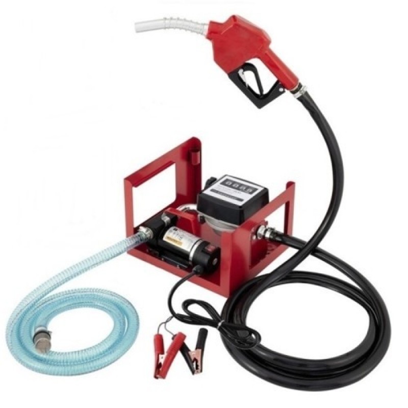 Електрическа помпа за дизелово гориво и масло с брояч 12V StahlMayer - цена