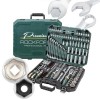 Гедоре 216 части 1/2'', 1/4'' и 3/8'' със специални вложки RockForce Premium XI-ON - цена