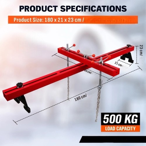 Греда за двигател с напречна греда 180 / 90 см 500 кг HAWEK