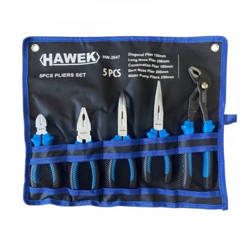 Комплект професионални клещи 5 части Hawek