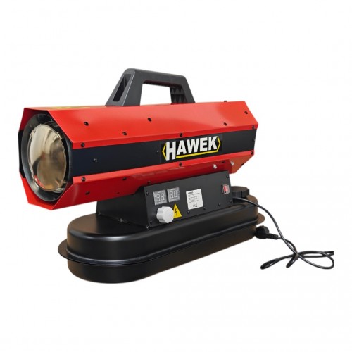 ДИЗЕЛОВ КАЛОРИФЕР HAWEK , 30 KW, 500 М³/ЧАС, 12 ЛИТРА, LCD ДИСПЛЕЙ, ТЕРМОСТАТ И РЕГУЛАТОР
