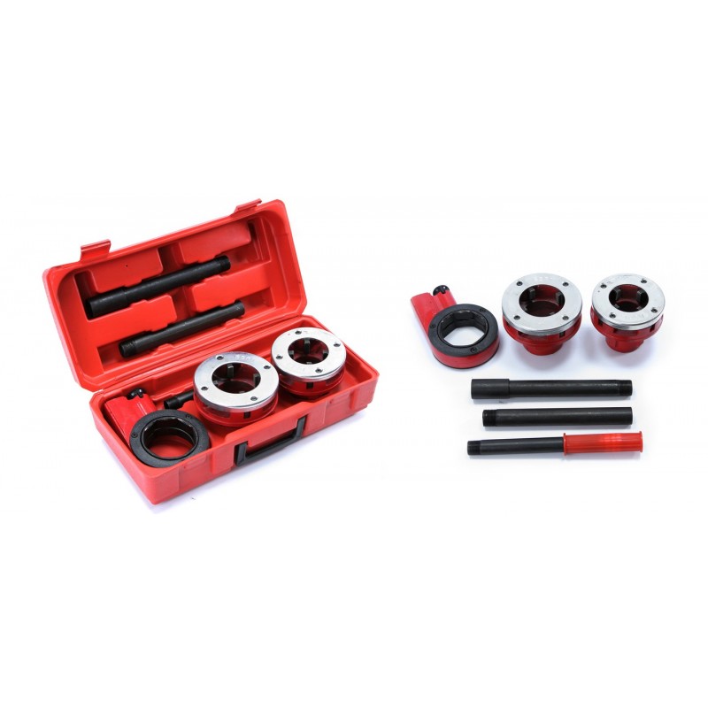 Комплект винторезка с 2 глави  1/2, 2" Mar Pol - цена