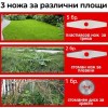 Немски Акумулаторен Тример STAHLMAYER 36V 8,0AH Градински Безжичен Храсторез Косачка за трева - цена